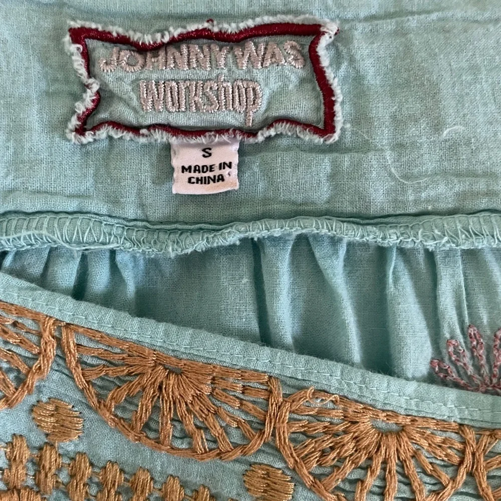 Johnny Was Lucy Artisan Blouse Women’s Size S